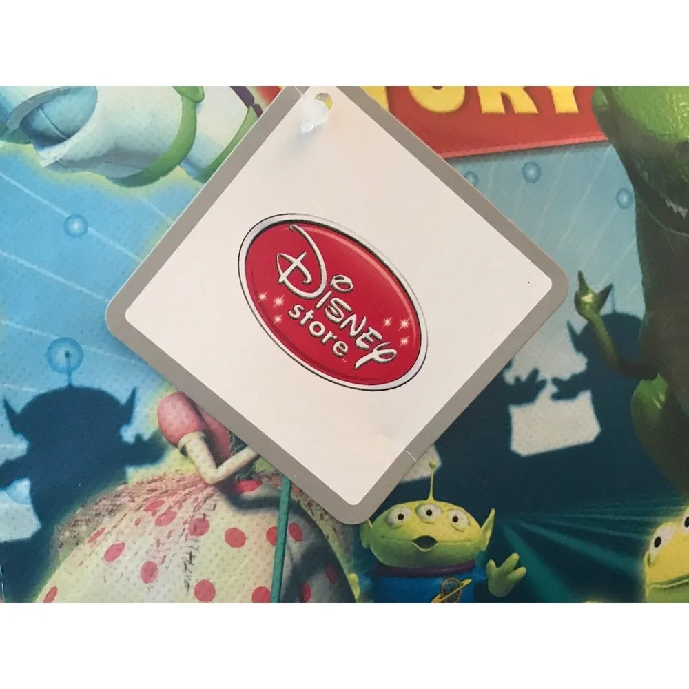 Disney Store XL Toy Story Reusable Shopping Basket Tote Bag Grocery Birthday NEW